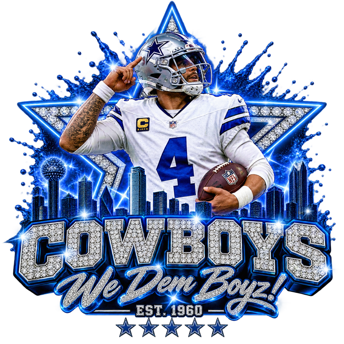 Dallas Cowboys Dak #4