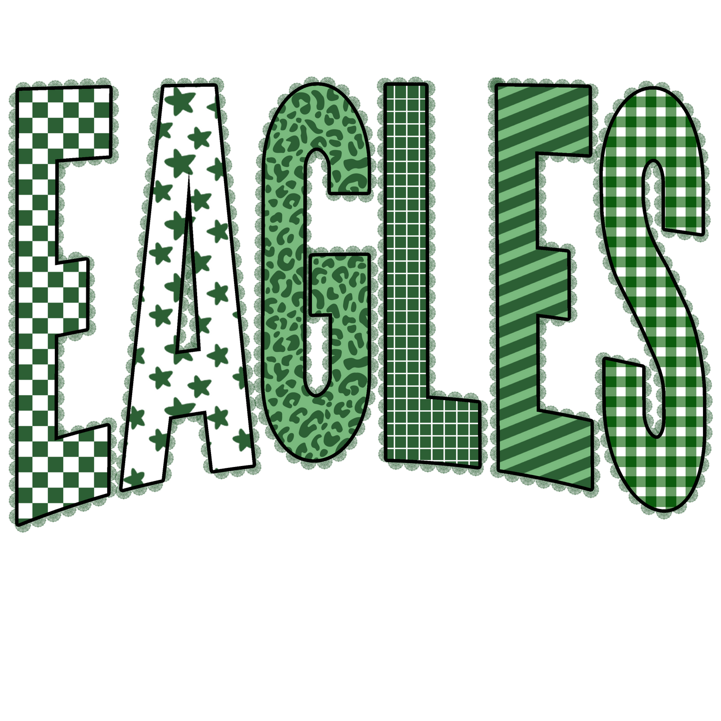 Eagles Green Arched