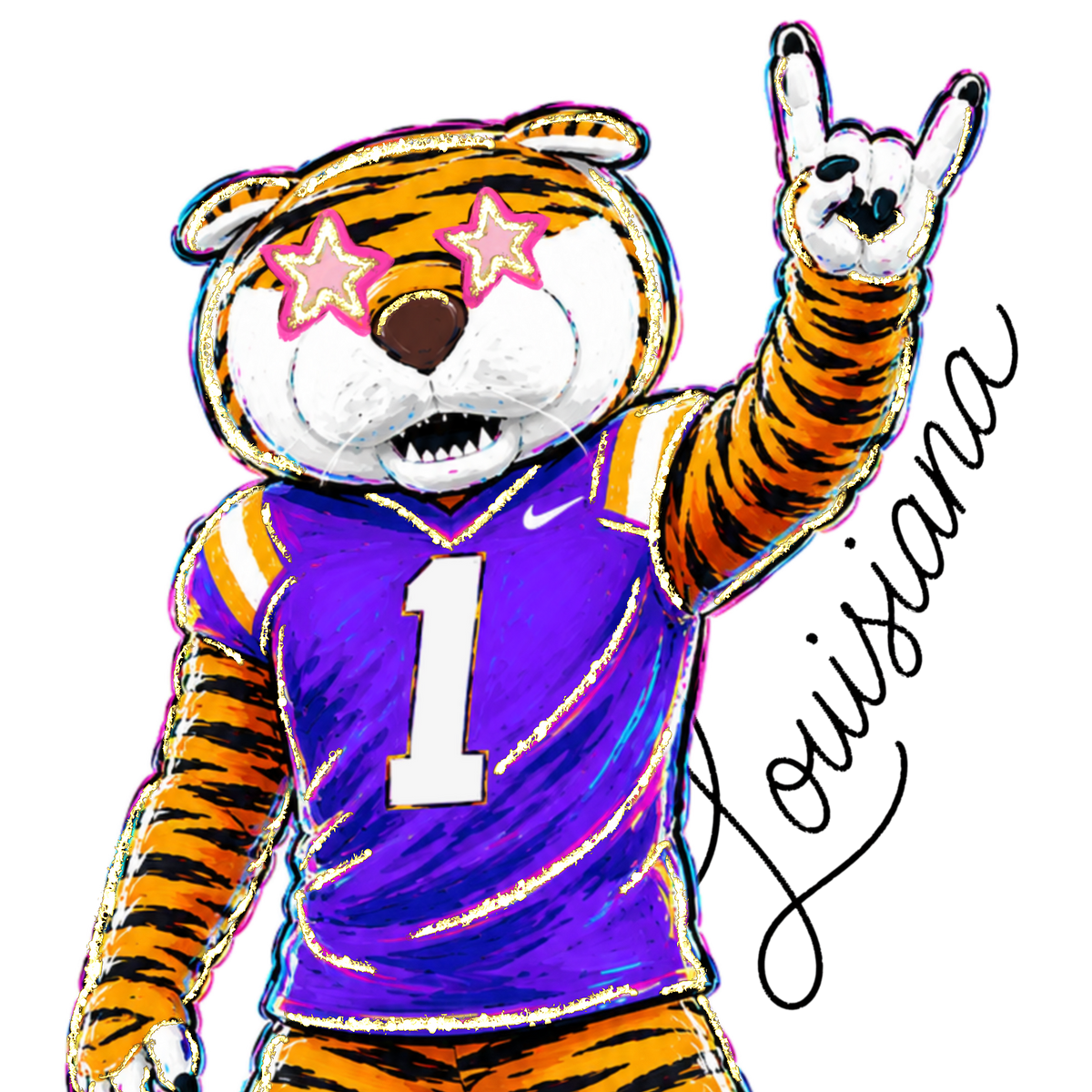 Tigers Louisiana (short)