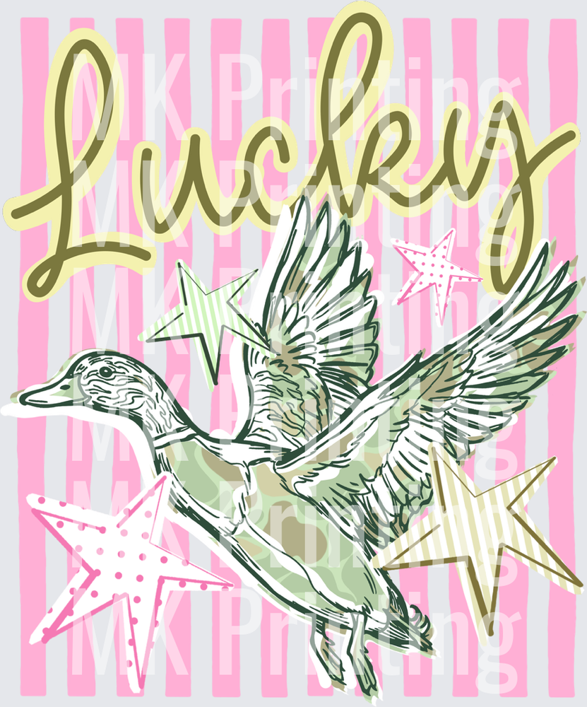 Lucky Duck - Raw Image