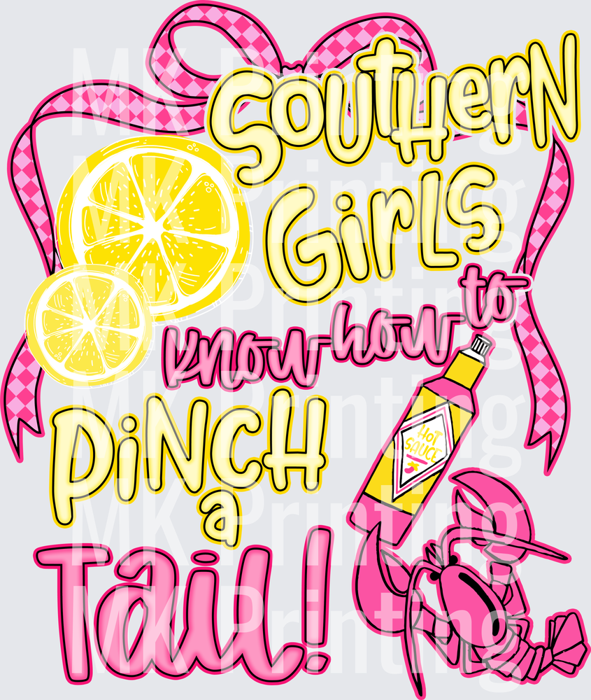 Southern Girls know how to pinch a tail! - Raw Image
