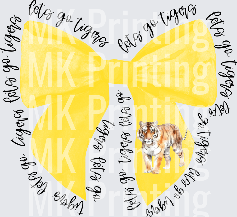 Let's Go Tigers - Raw Image