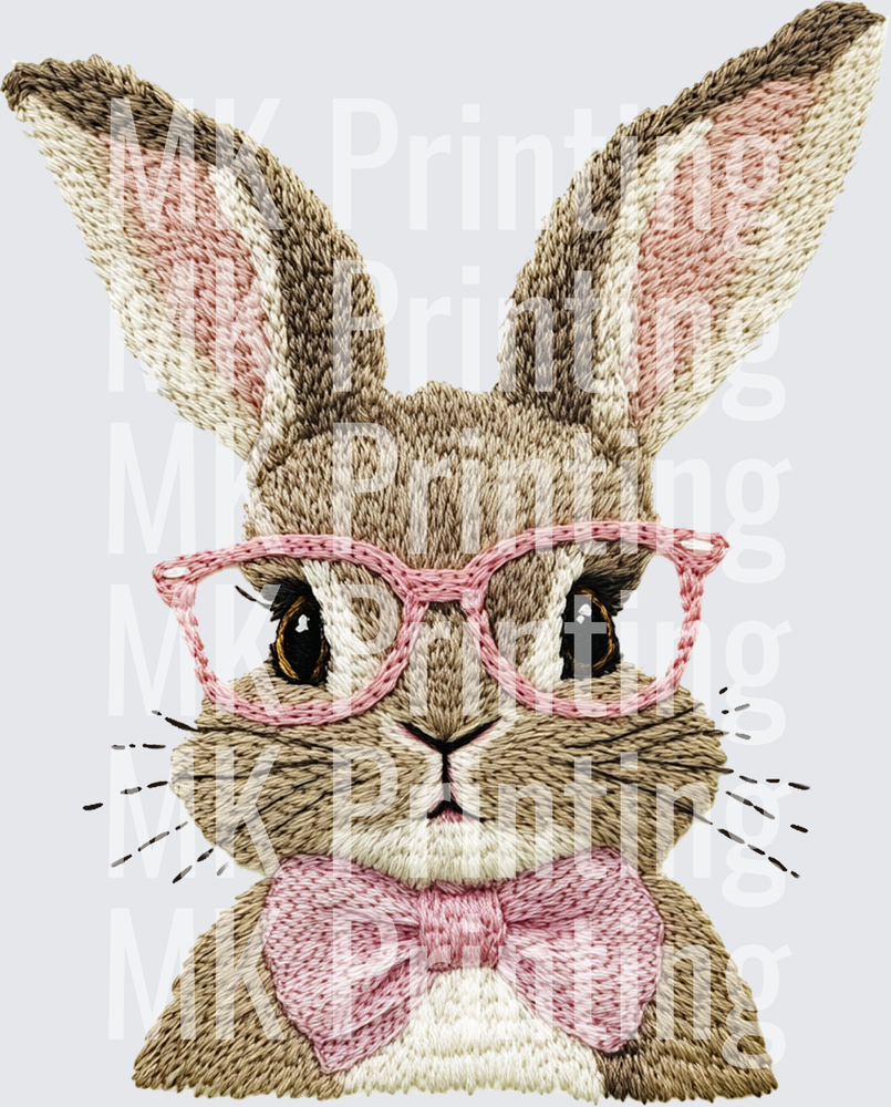 Retro Easter Bunny - Raw Image