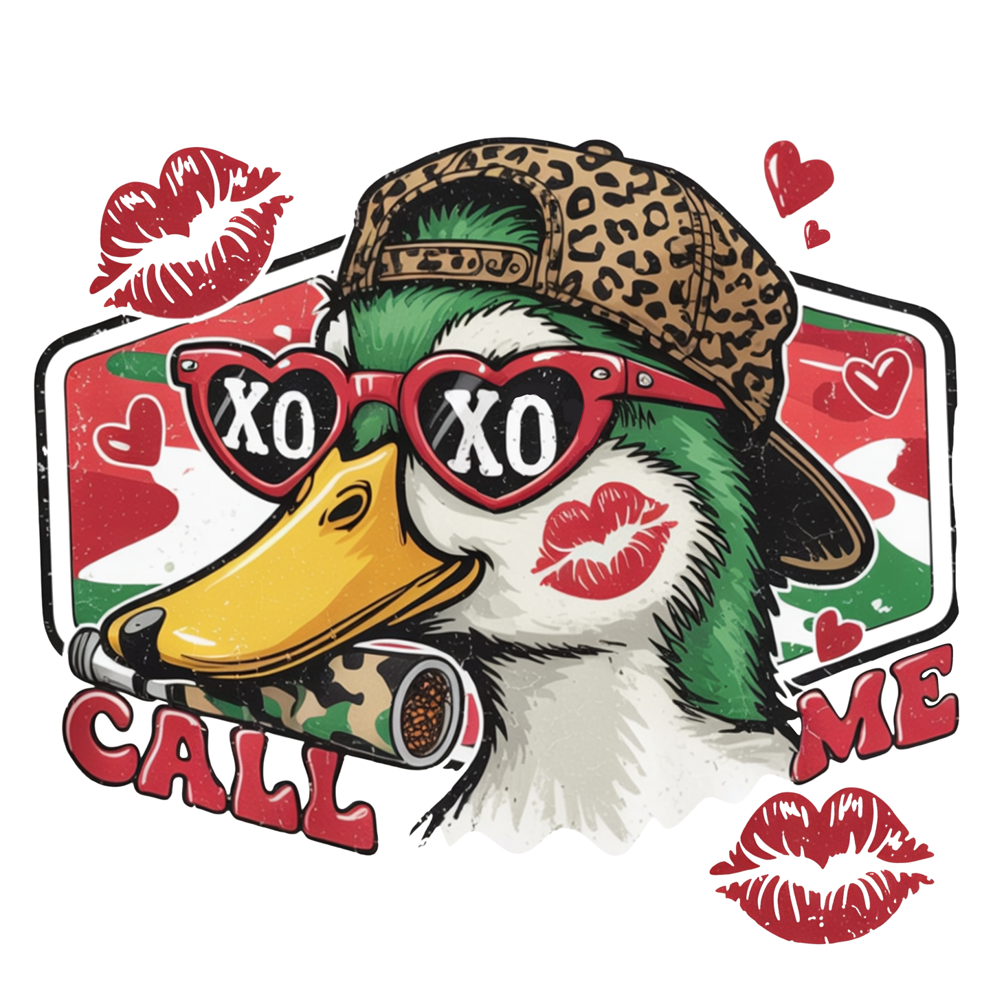 Valentines Day Duck Call Me