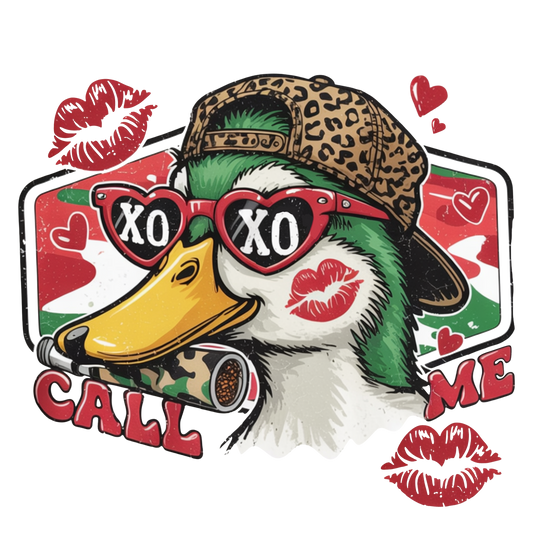 Valentines Day Duck Call Me