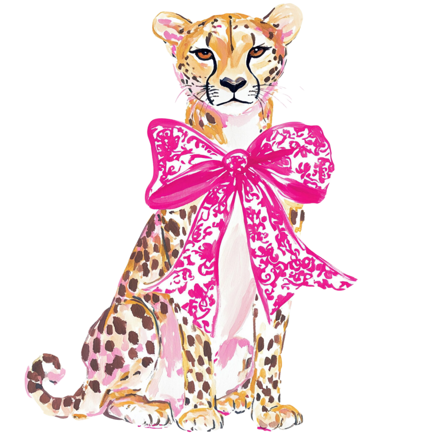 Cheetah with Bow