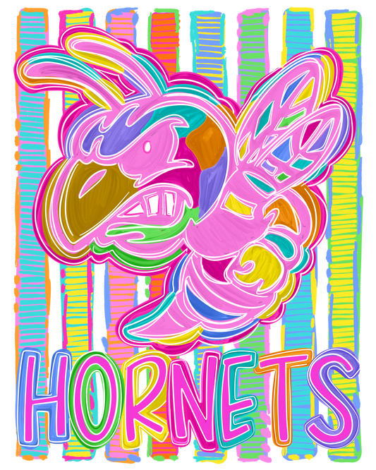 Bold and Bright Hornets
