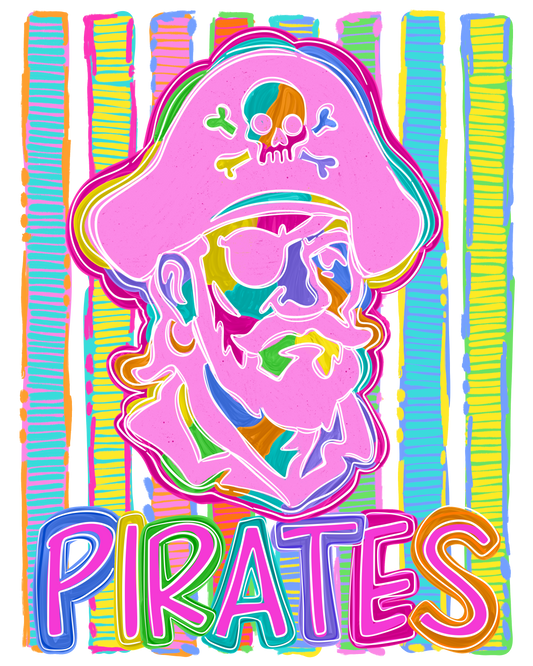 Bold and Bright Pirates