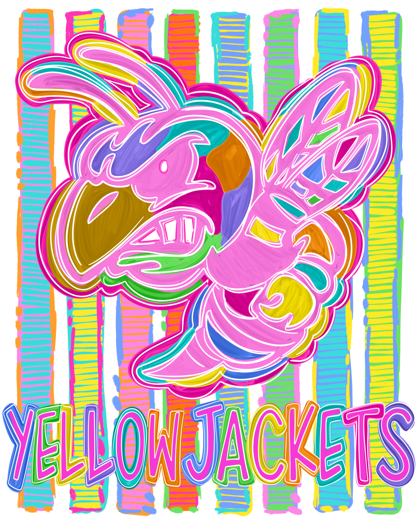 Bold and Bright Yellowjackets