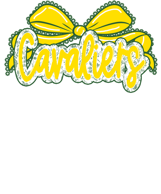 Cavaliers Floral Toile with bow (Copy)