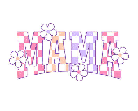 Mama retro flowers