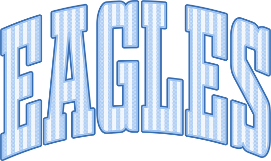 Eagles Striped Arched
