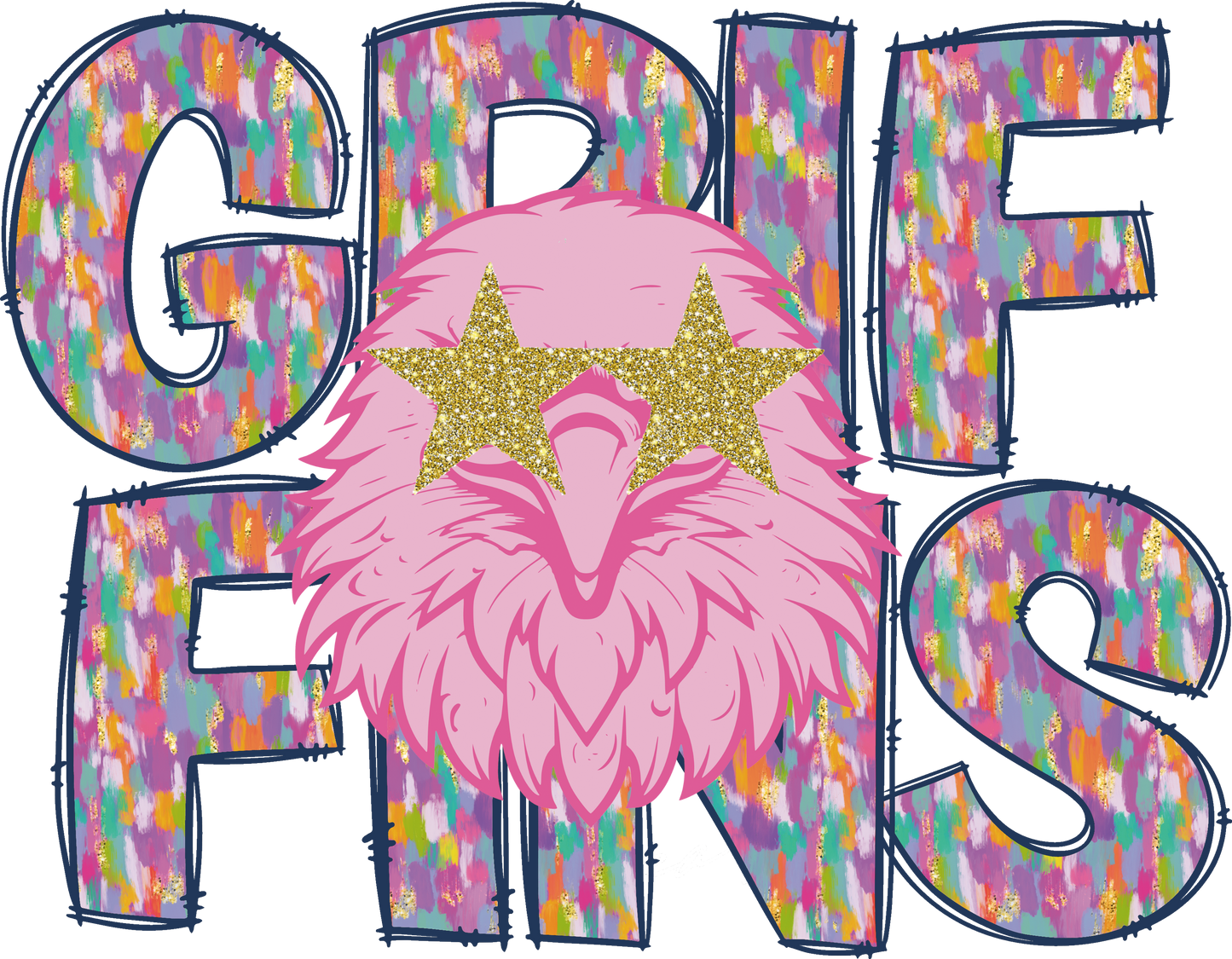 Griffins Pink Paint