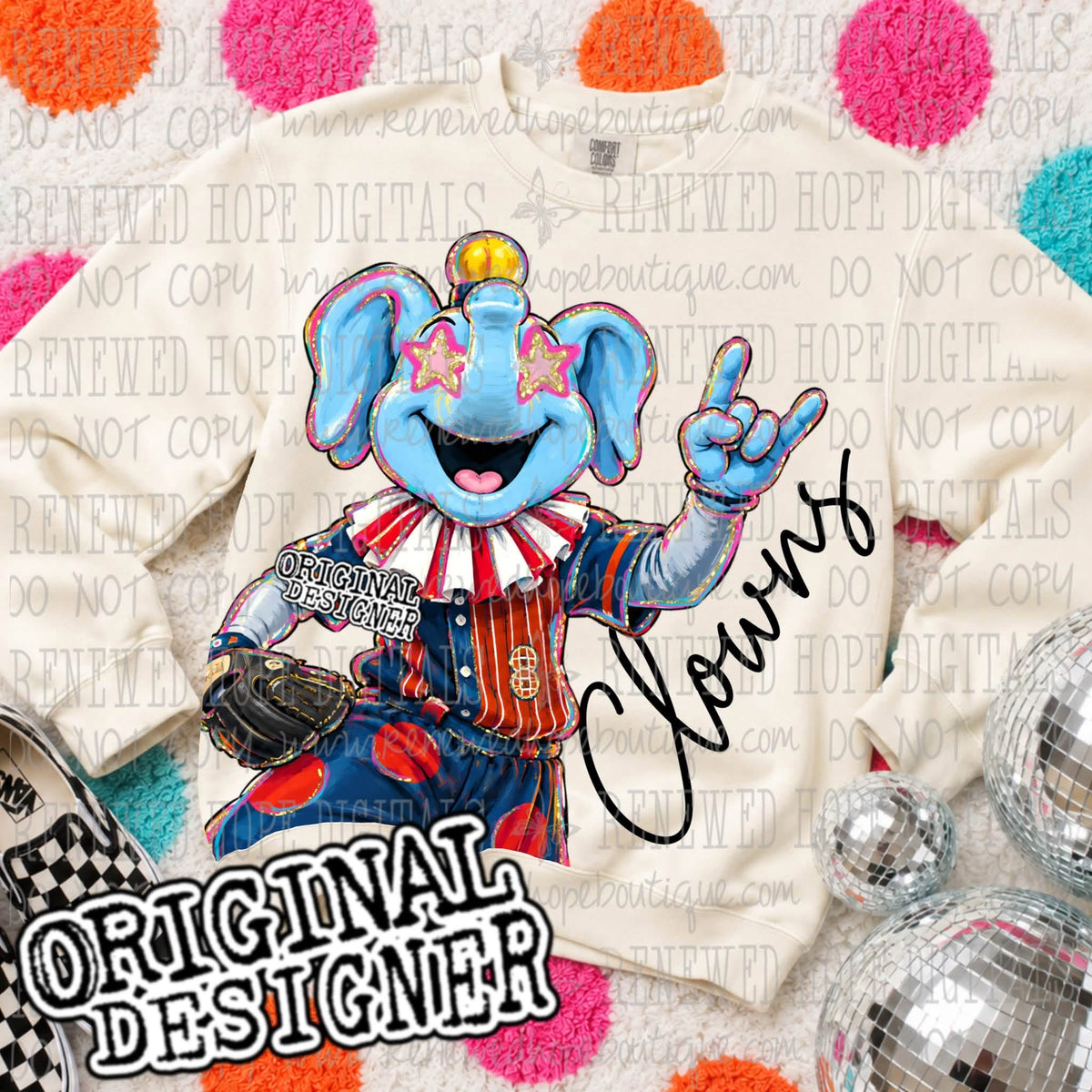 Clowns Sweatshirt (Adult)