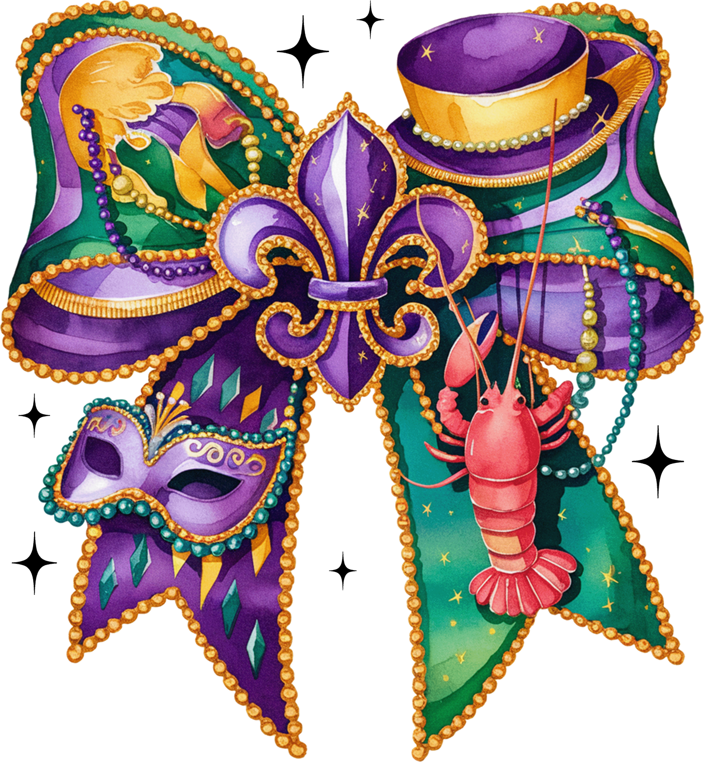 Mardi Gras Croquette