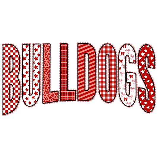 Bulldogs Red Arched