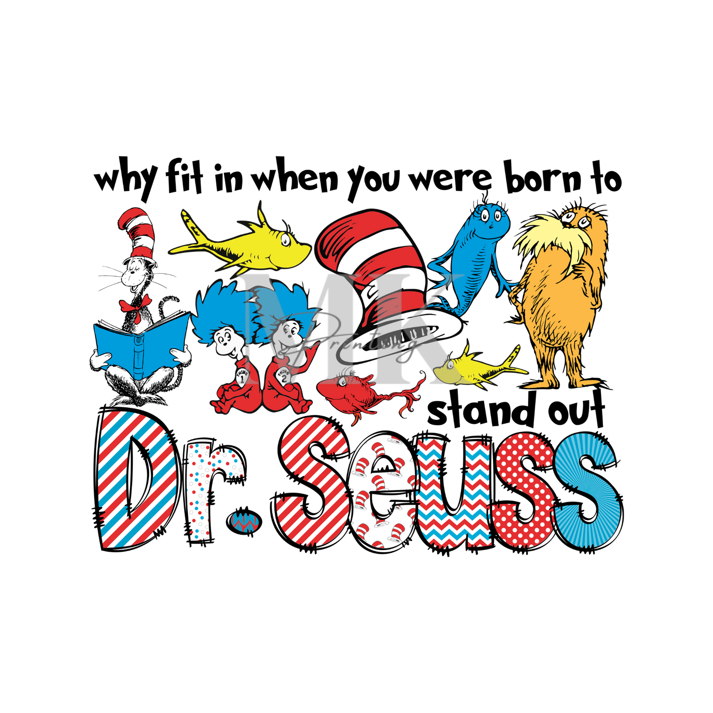 Dr Suess Why fit in