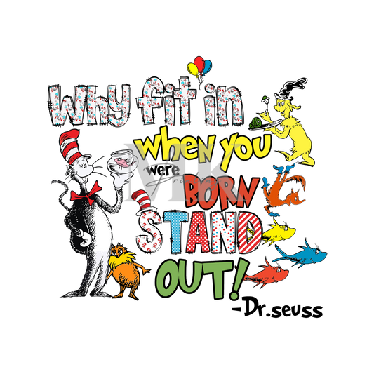 Dr. Suess Born to Stand Out