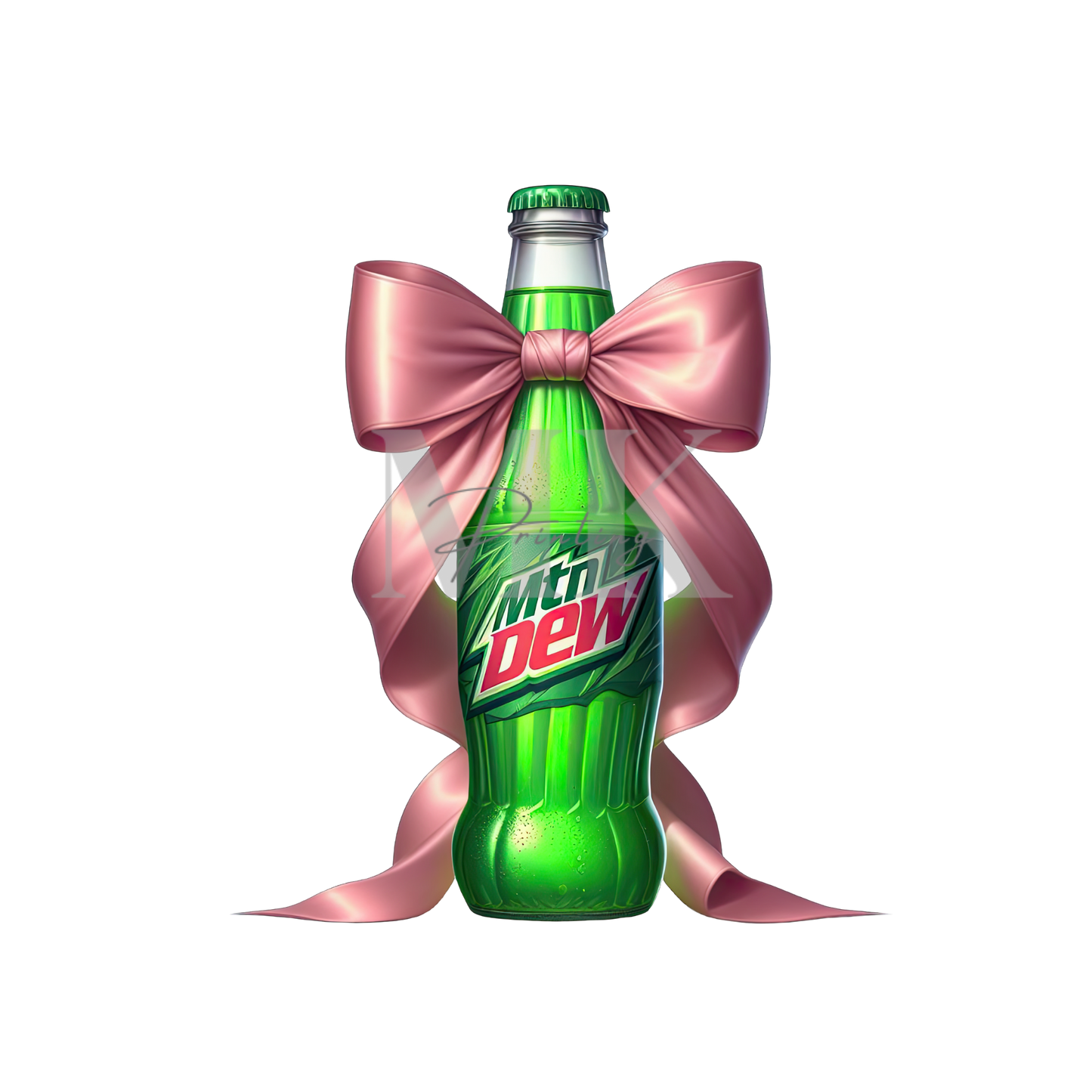 Mnt Dew with bow