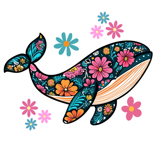 Floral Whale