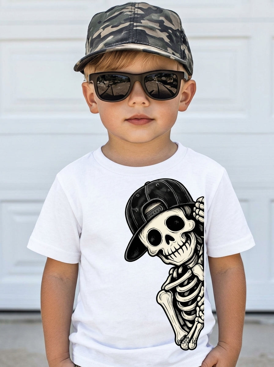 Side Peeking Skeleton (Youth)