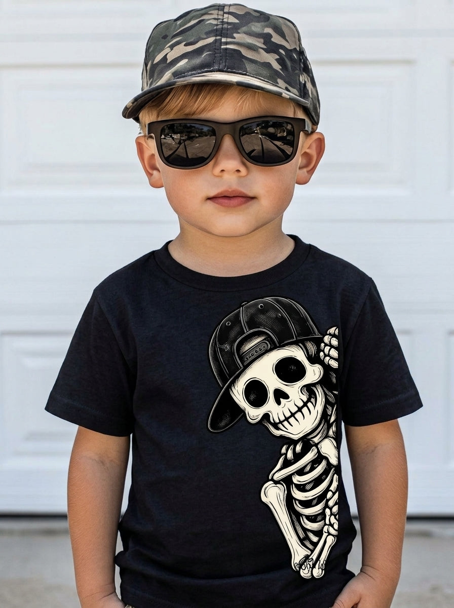 Side Peeking Skeleton