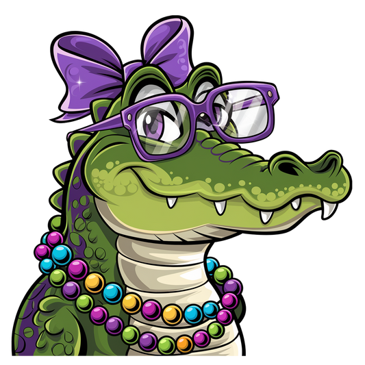 Mardi Gras Gator
