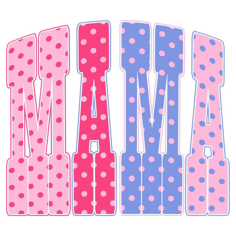 Mama (polka dots)