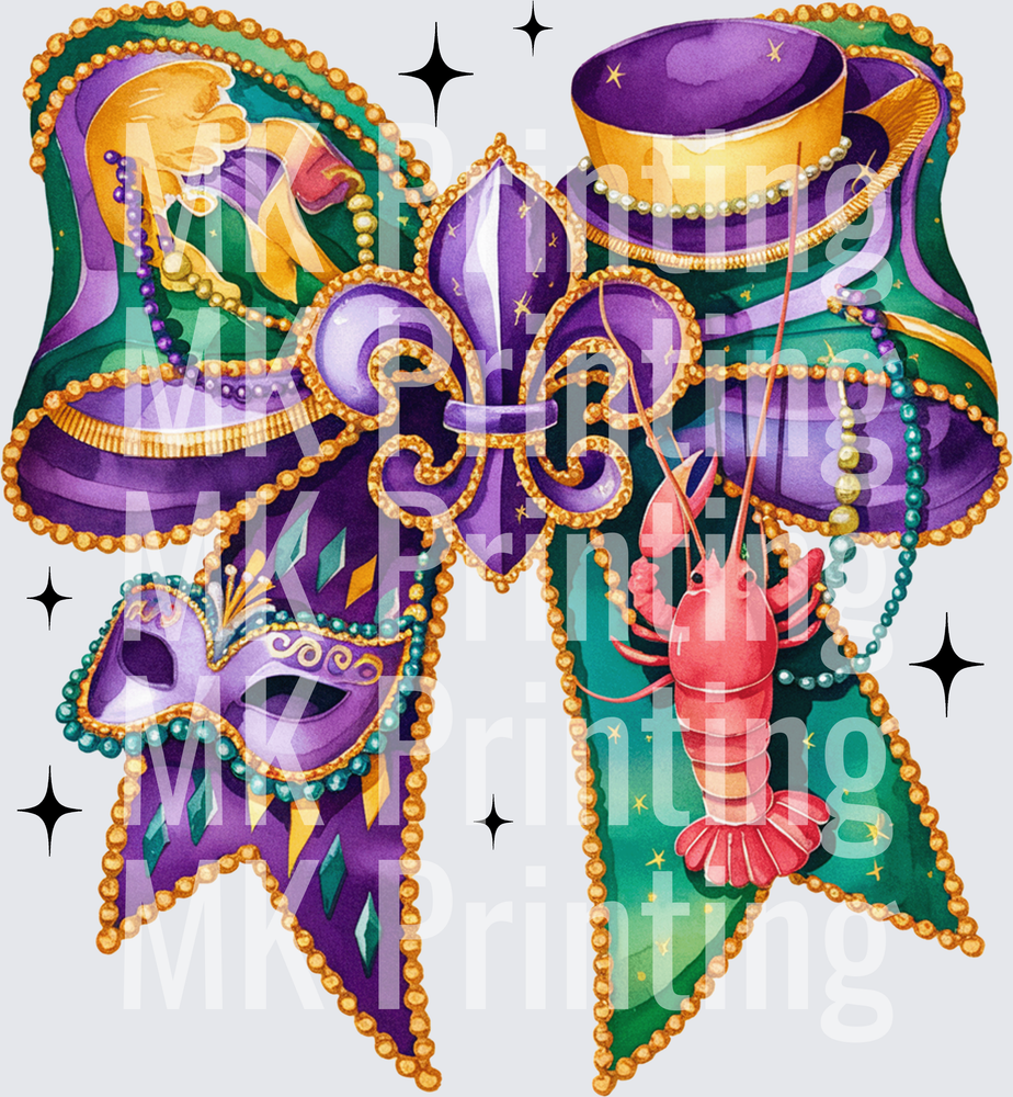 Mardi Gras Croquette - Raw Image