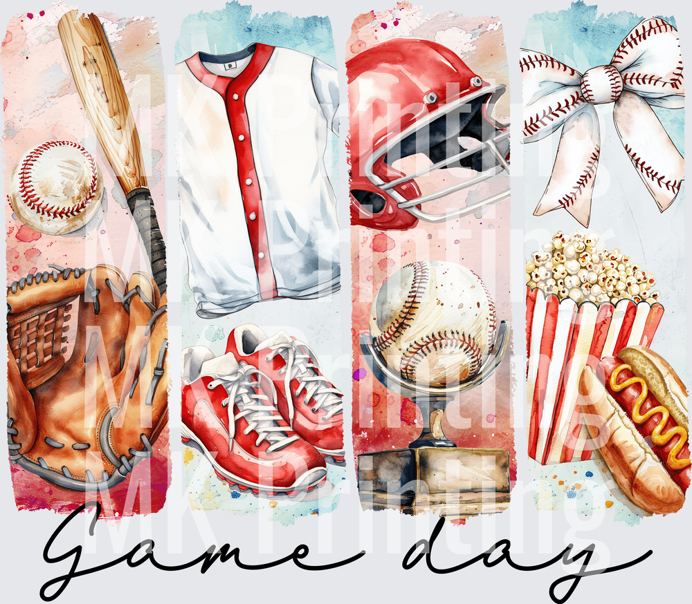 Game Day Baseball - Raw Image