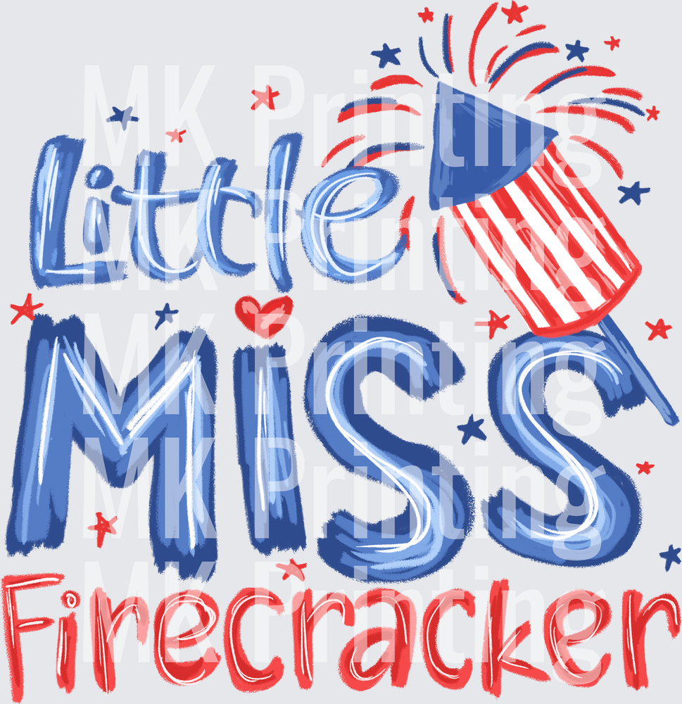 Little Miss Firecracker - Raw Image