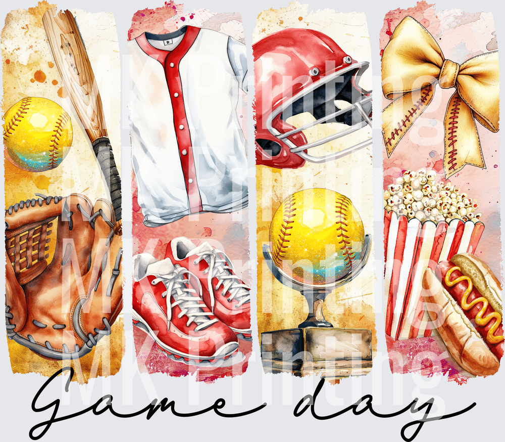 Game Day Softball - Raw Image