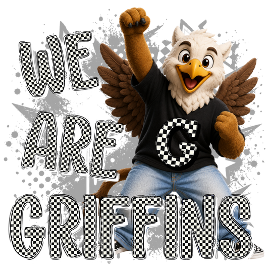 We Are Griffins (Black and White)
